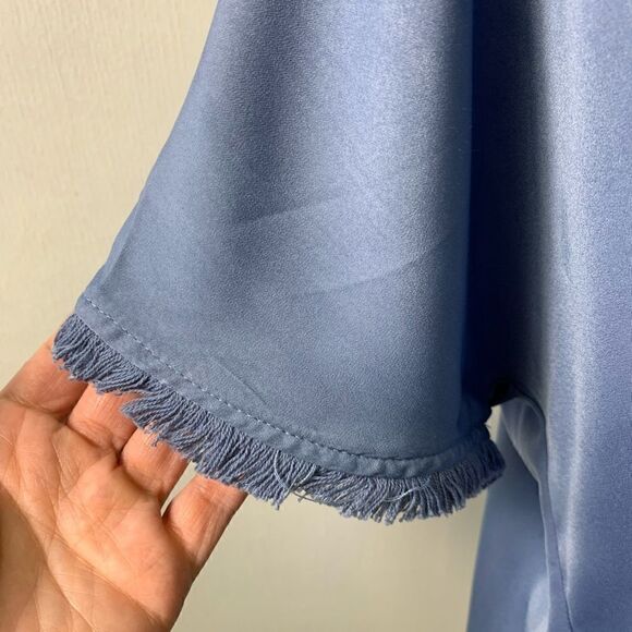 Heartloom NWT Blue Devin Set Blouse Short S - Picture 7 of 11